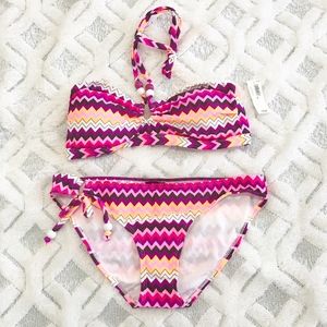 Old Navy Zig Zag Print Bikini (NWT)